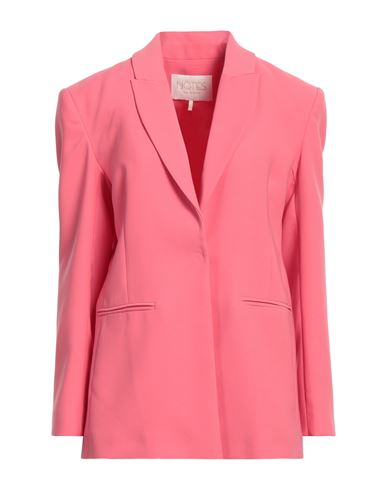 Woman Blazer Pink Size 6 Polyester