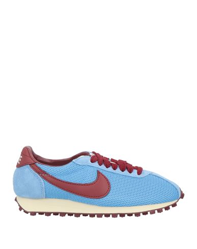 Woman Sneakers Sky blue Size 5.5 Leather, Textile fibers