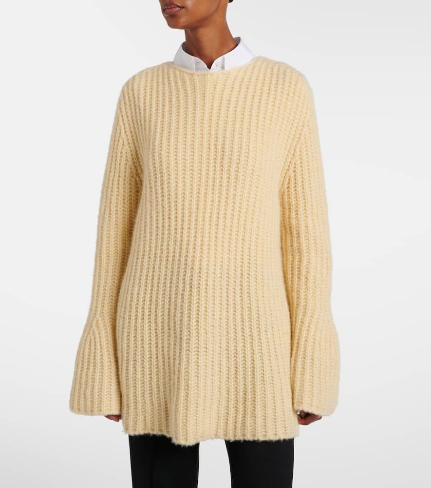 Mirr ribbed-knit cashmere sweater