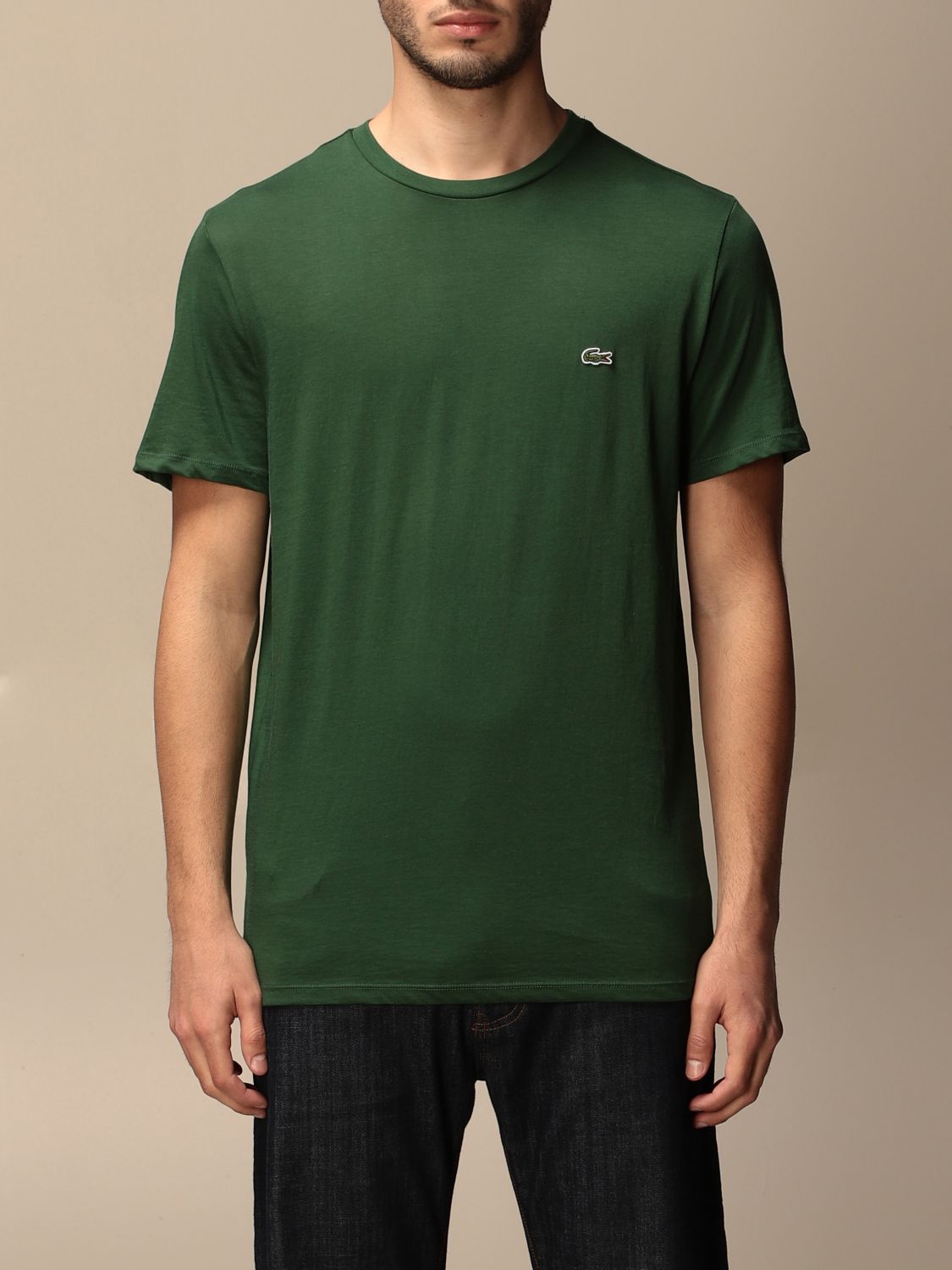 T-Shirt Men colour Green
