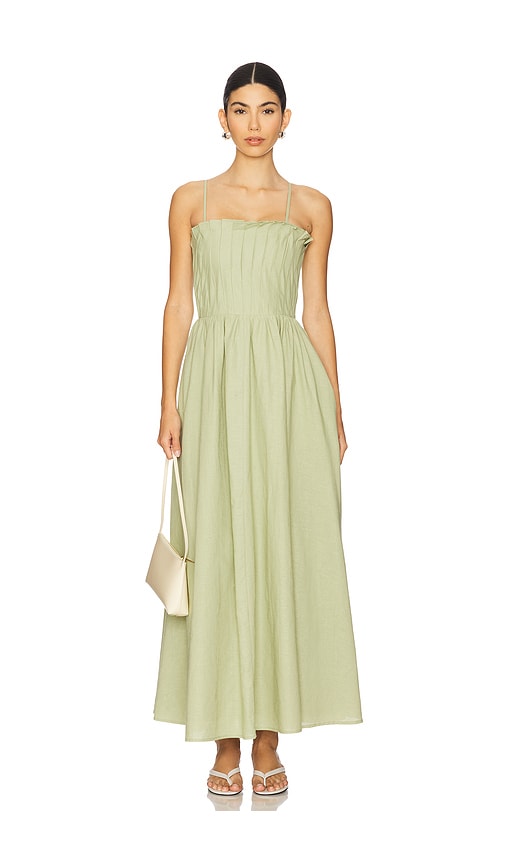 SNDYS Hilda Maxi Dress in Sage. - XXS also in