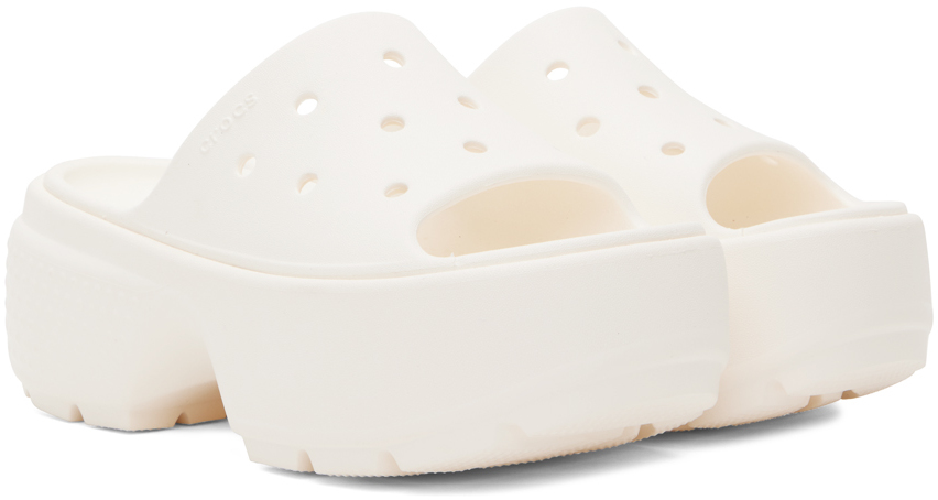 Crocs Off-White Stomp Slides