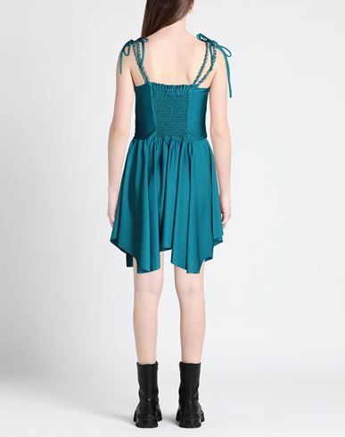 House Of Amen Woman Mini dress Deep teal Size 2 Polyamide, Elastane