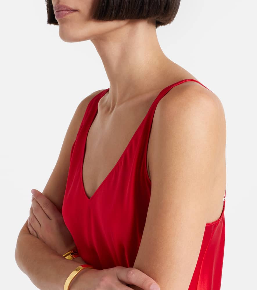 Sense Of Shine silk-blend satin camisole