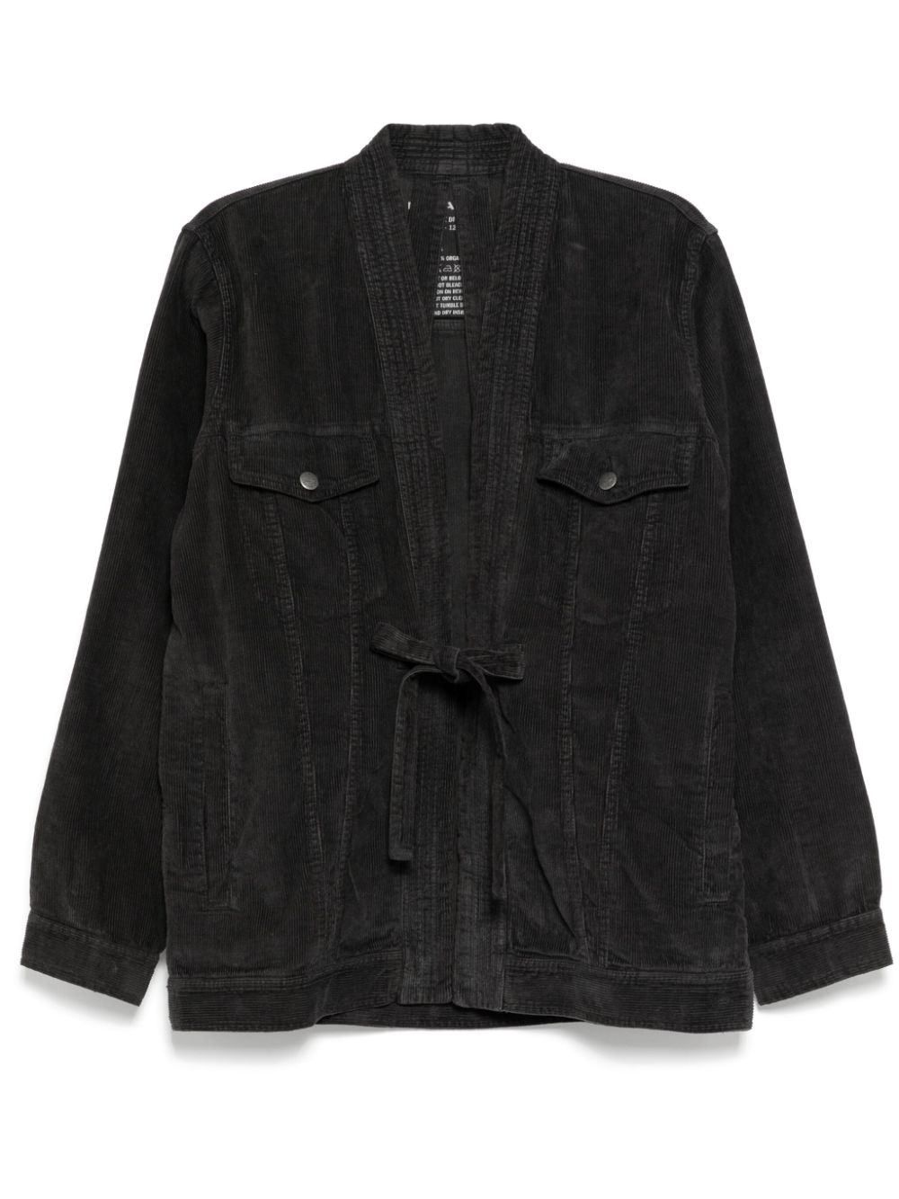 Corduroy jacket - Black