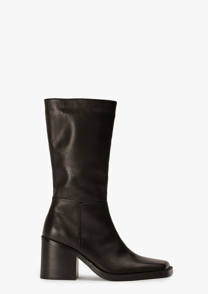 Prestige Black Como Calf Boots