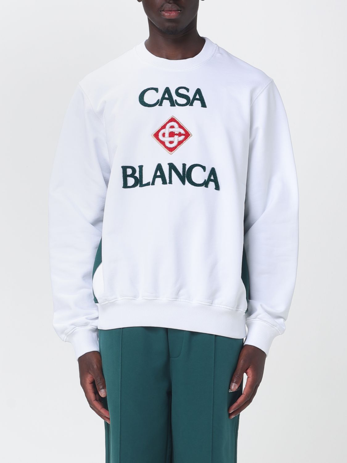 Sweatshirt Men color Green