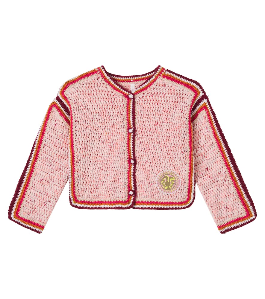 Awaken cotton-blend cardigan