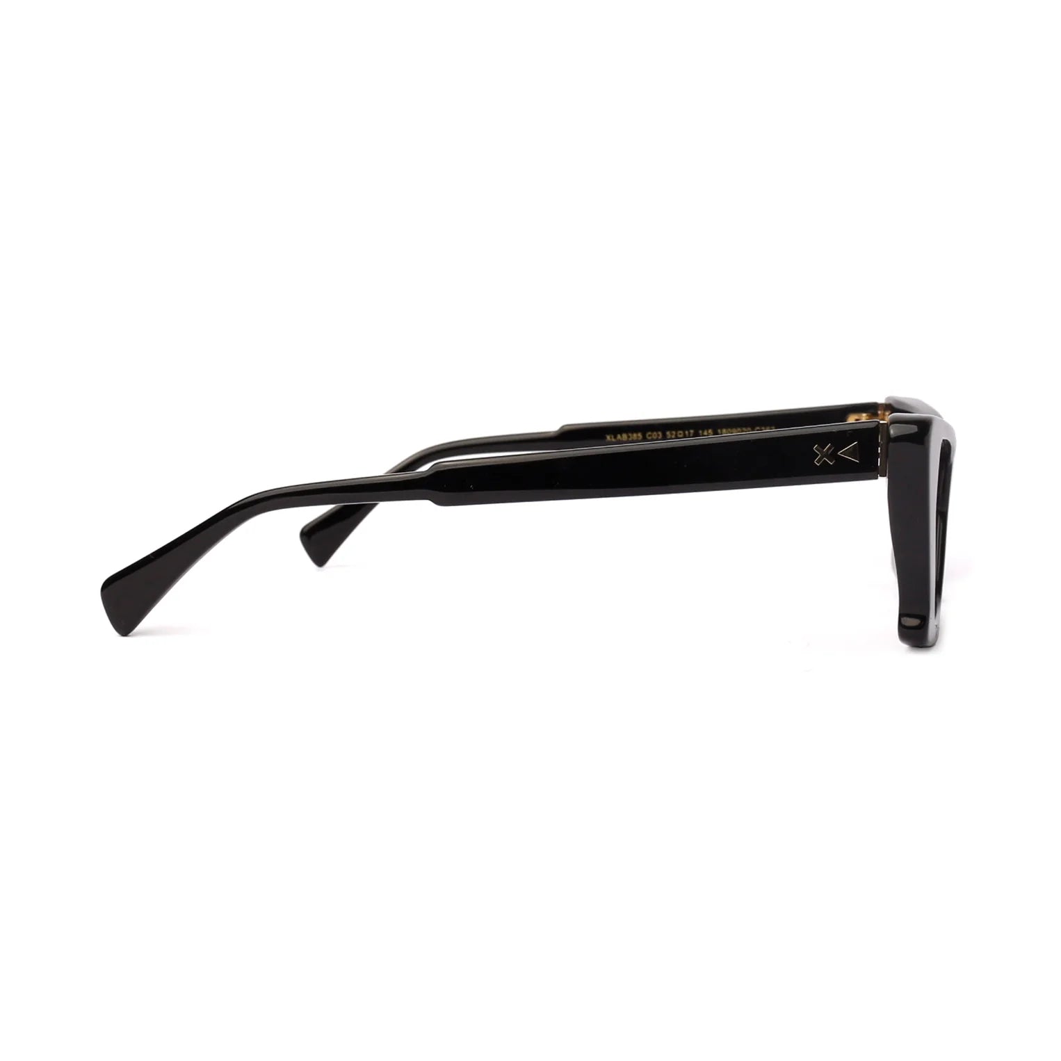 XLAB Woman Malta Optical frames Acetate Black Squared Anti-blue light Anti blue light - for PC