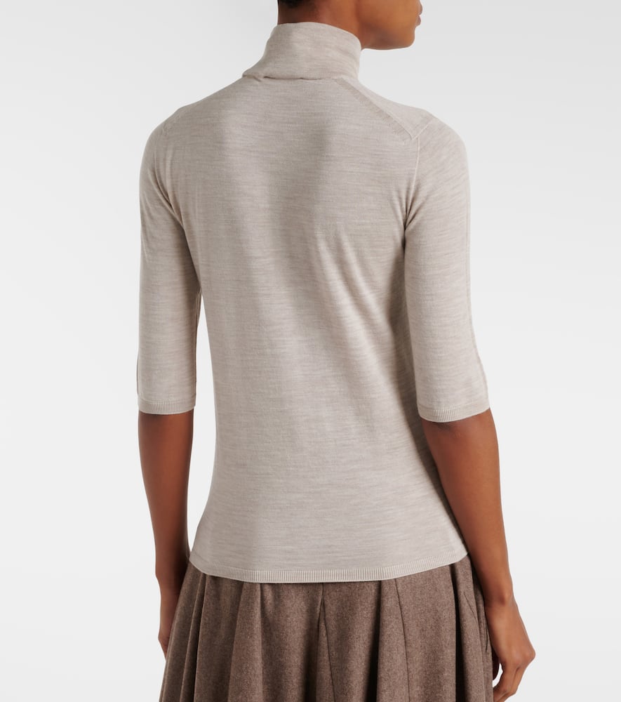 Boa virgin wool turtleneck top