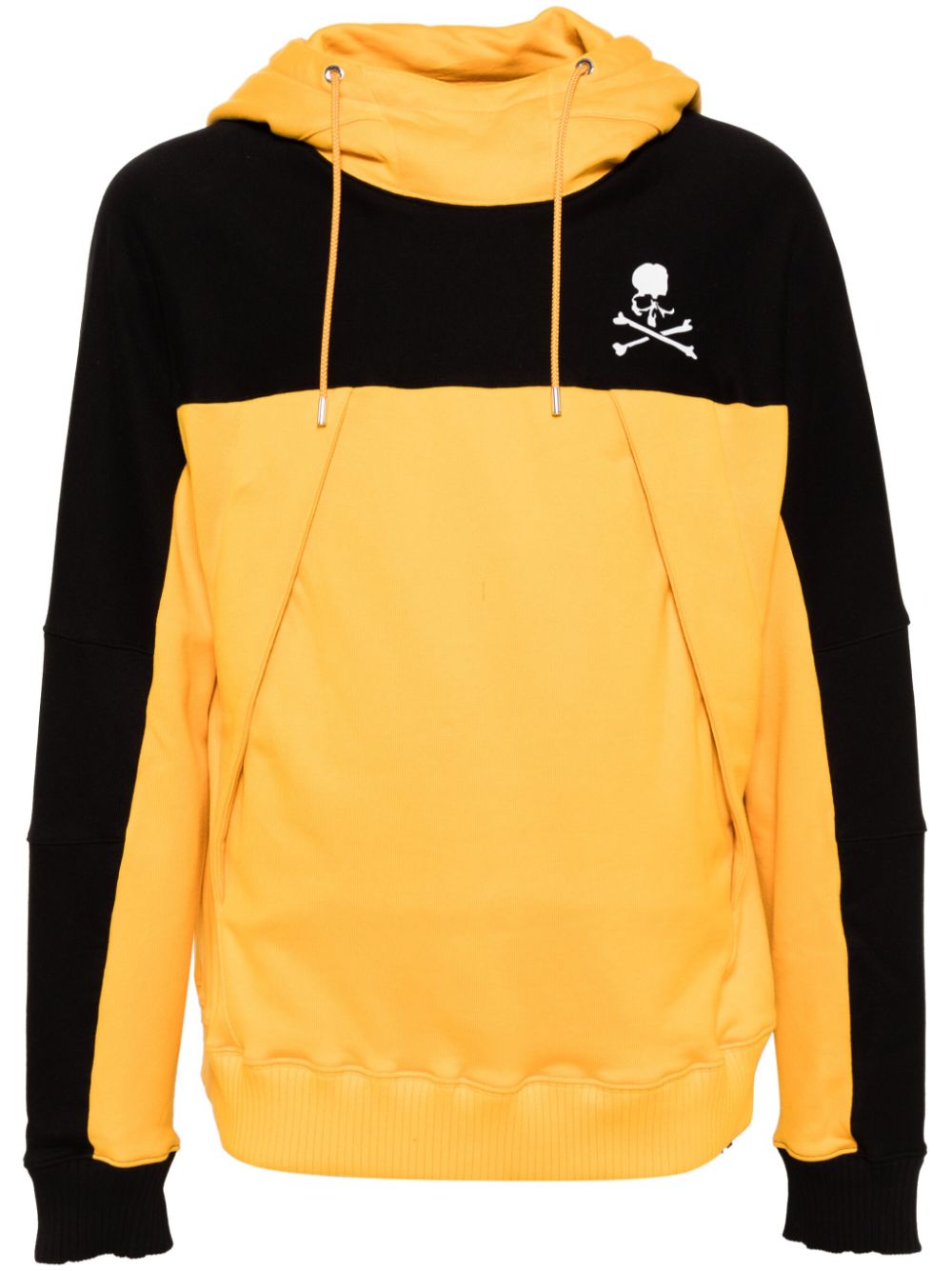 Color-block hoodies - Yellow
