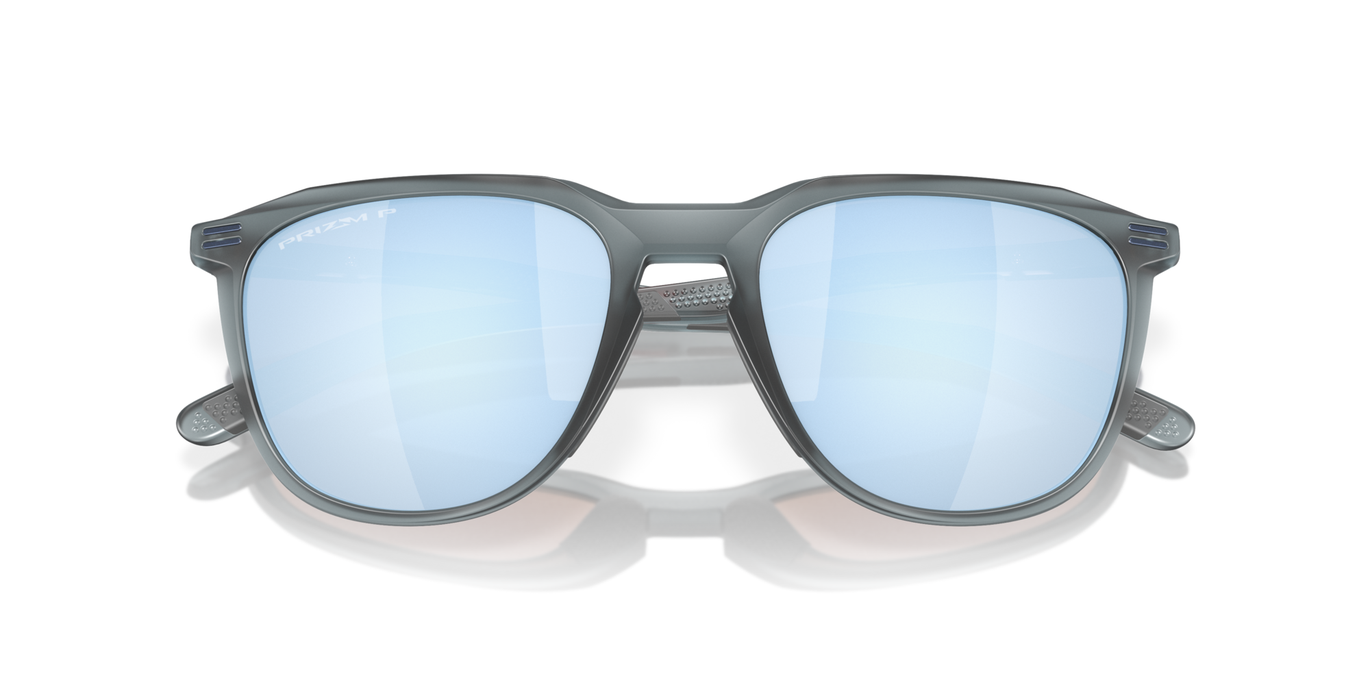 Oakley Man Oakley OO9286 THURSO 928605 Sunglasses O_matter Grey Blue Squared Polarized Priz