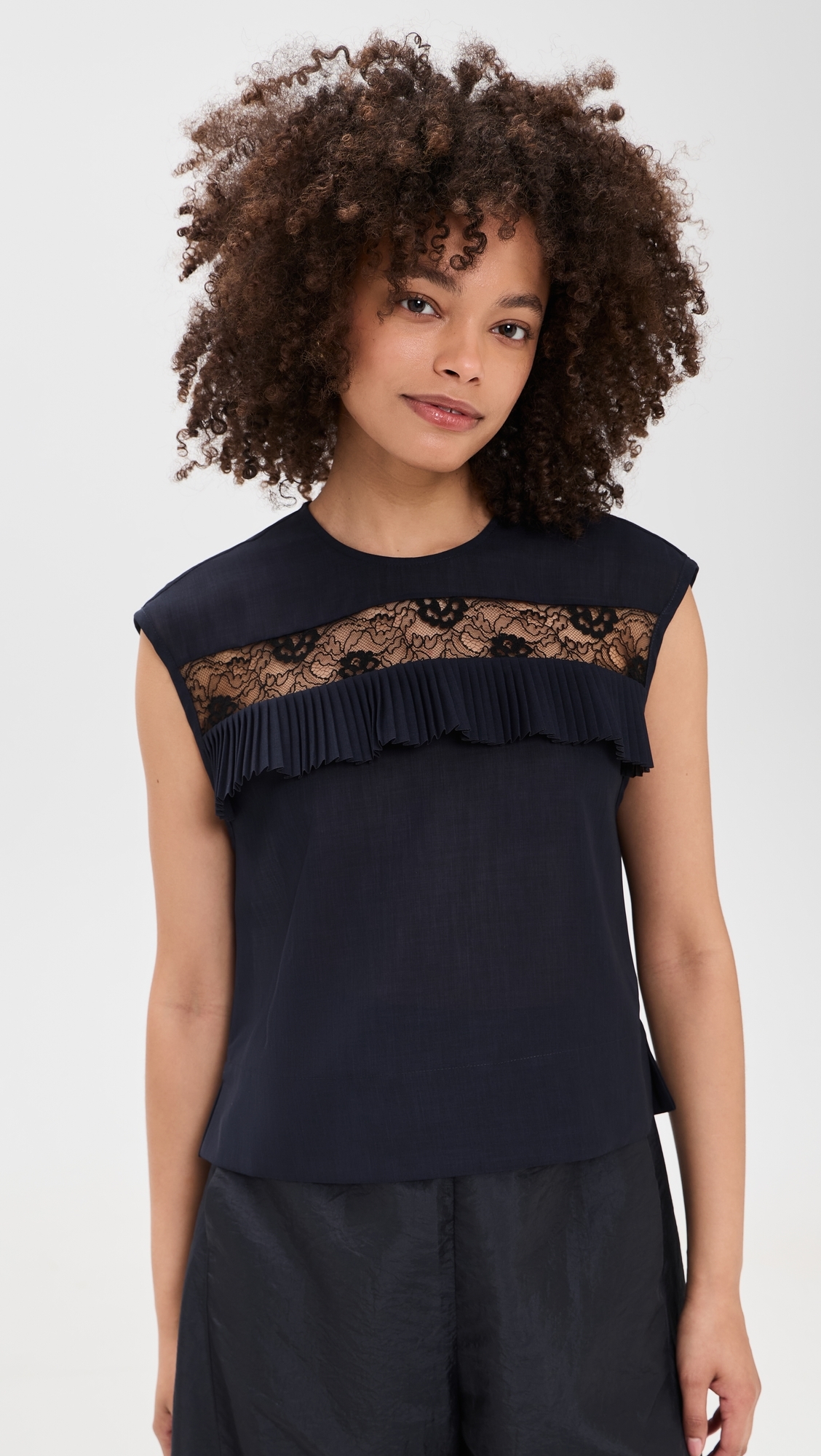 Fuery Top Navy