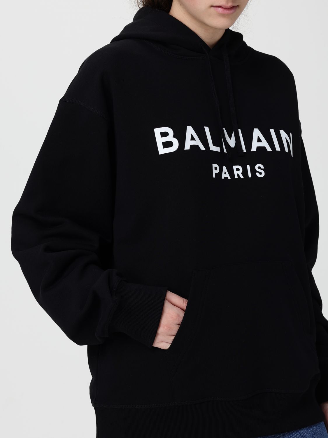 Sweatshirt Woman color Black