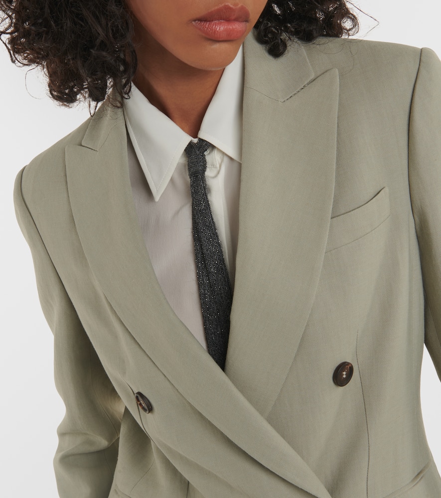 Double-breasted blazer