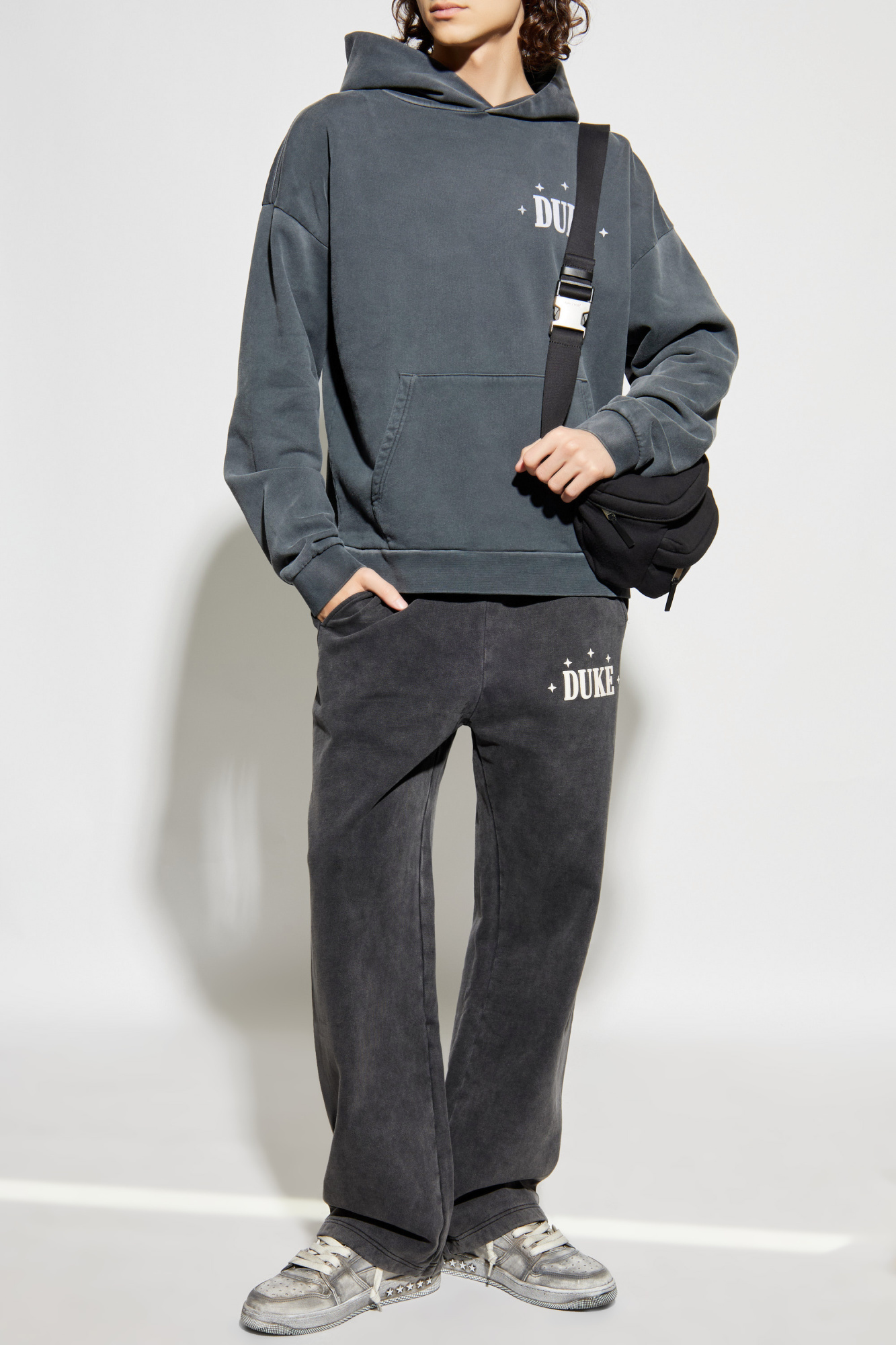 Sweatpants With Logo, Men's, Black