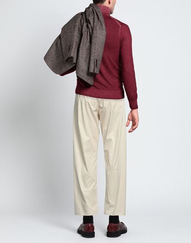 Man Pants Beige Size XL Cotton, Polyester, Elastane