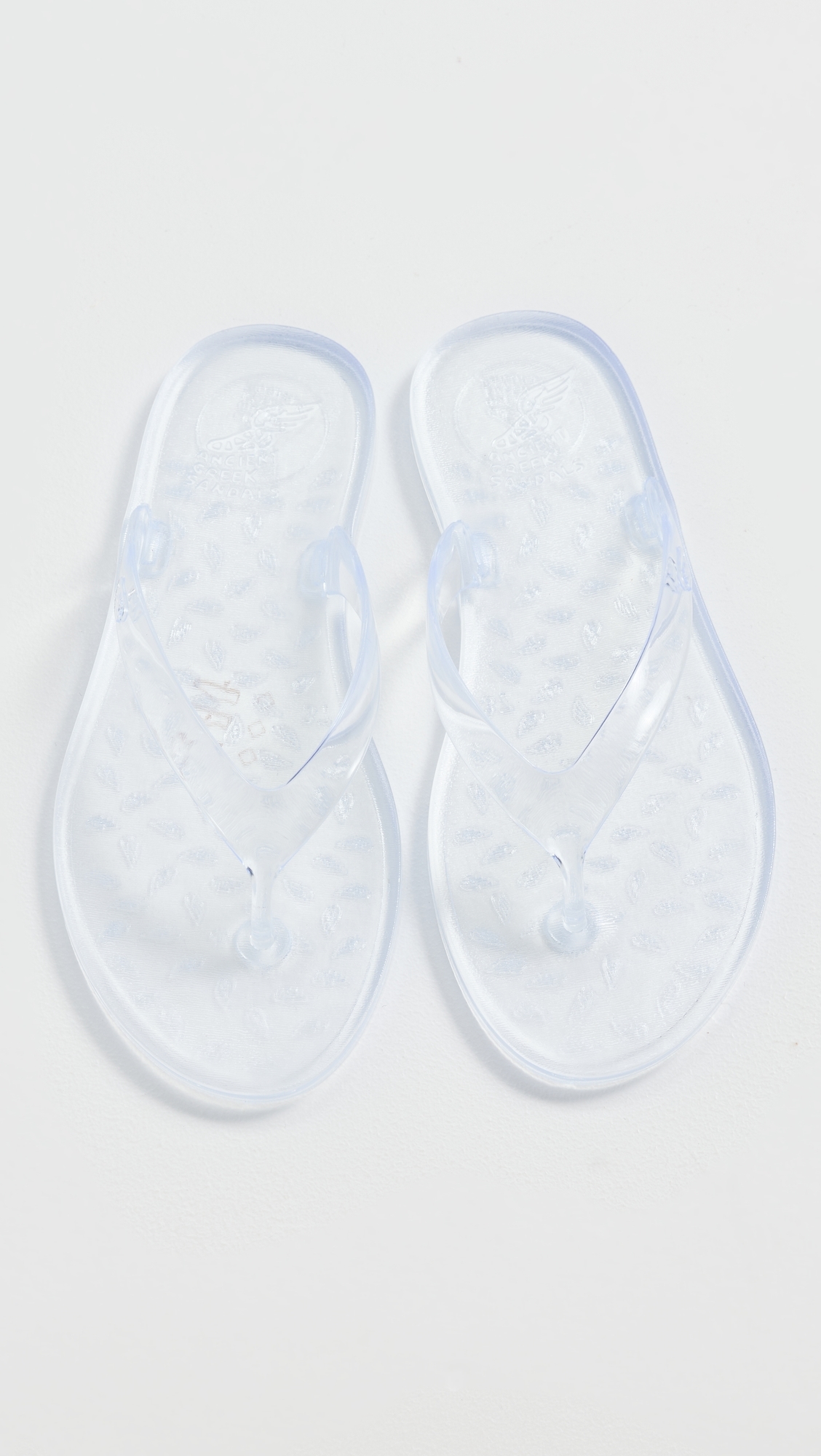 Jelly Flip Flops Clear