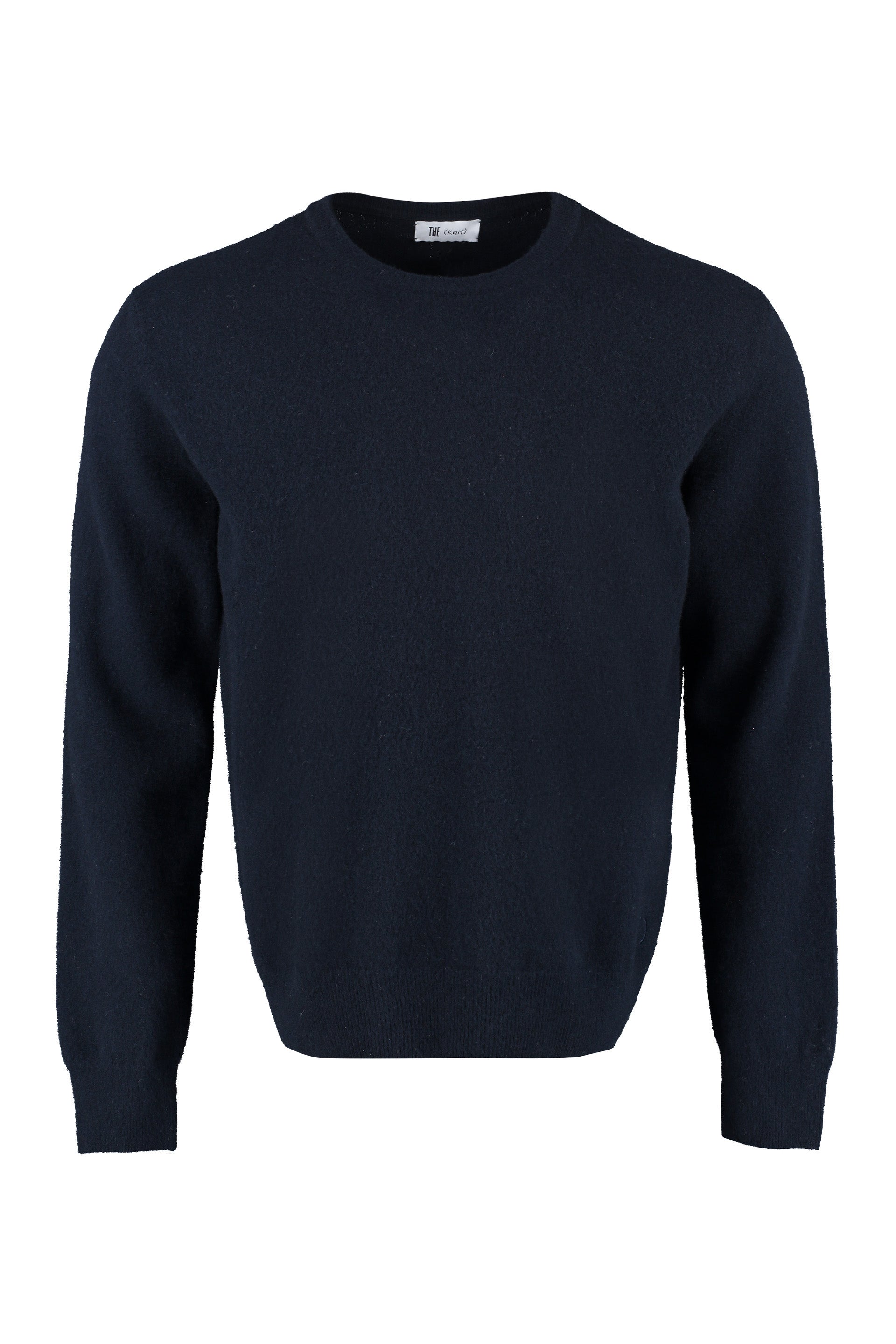 Lambswool Cashmere Sweater — Blue