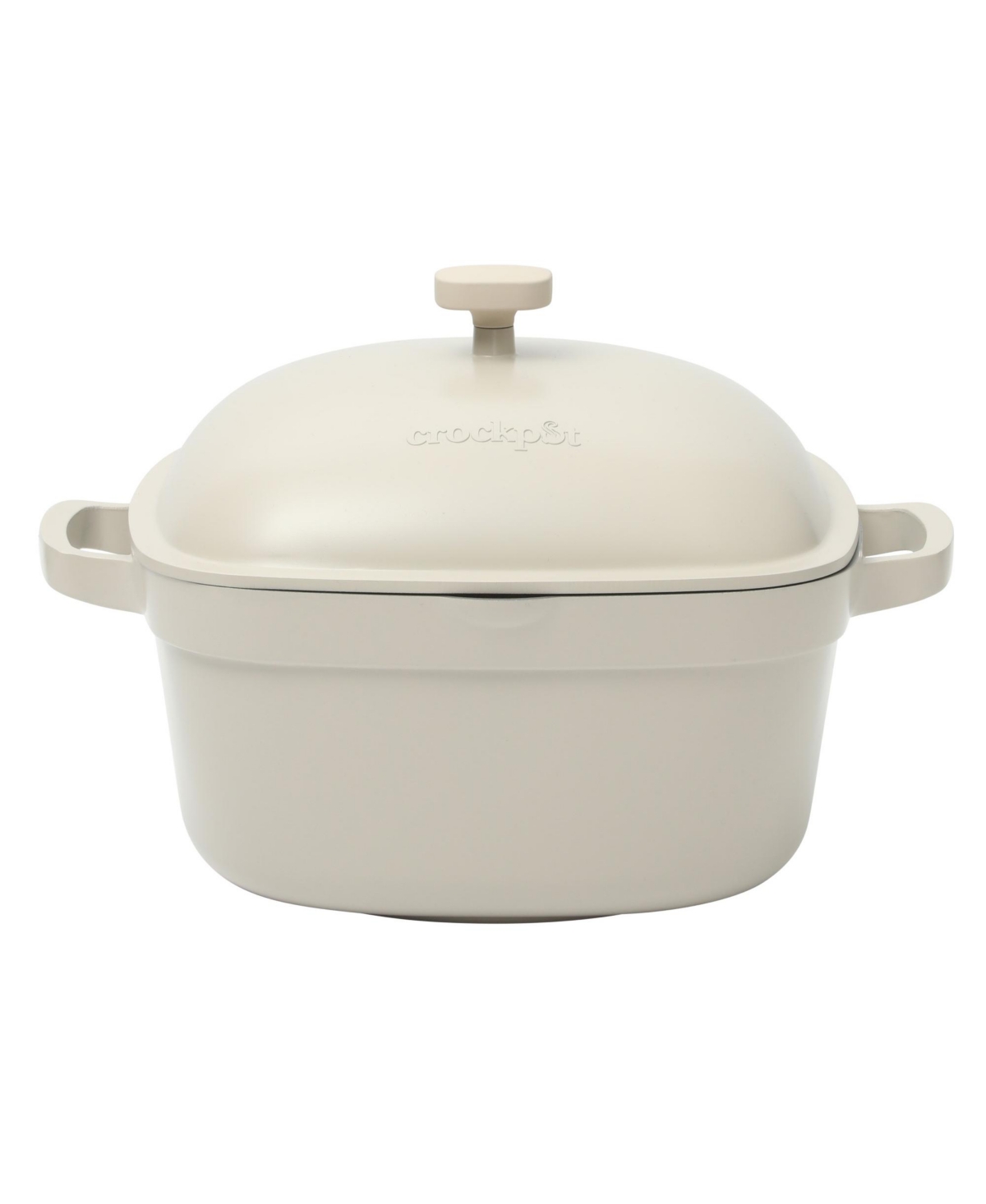 Northvale Cast Aluminum Lightweight Durable 5.2 Quart Heavy Duty Dutch Oven Pot With Lid, Oven Safe, Dual Handles - Matte Blue - Matte linen