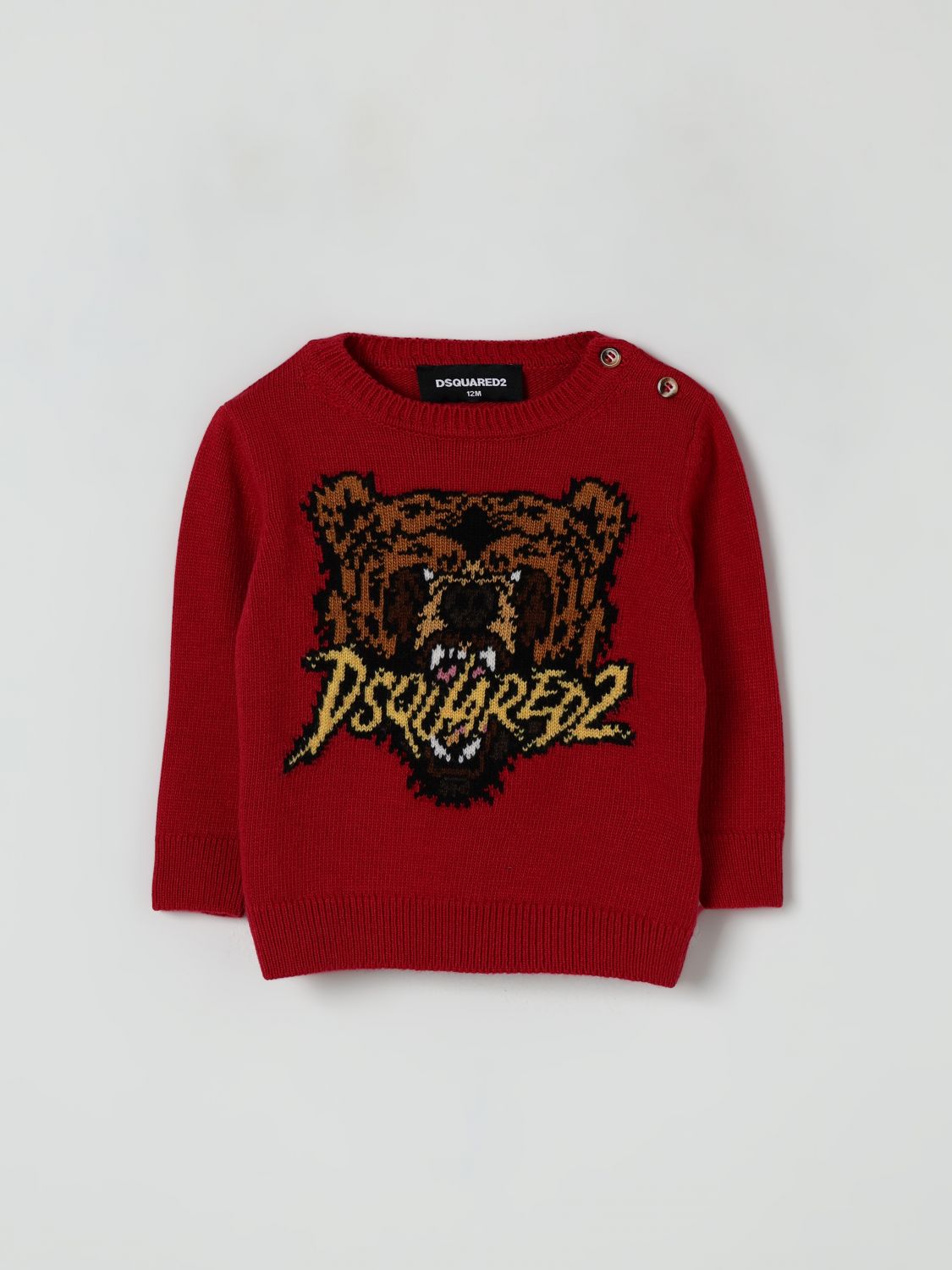 Sweater Kids color Red
