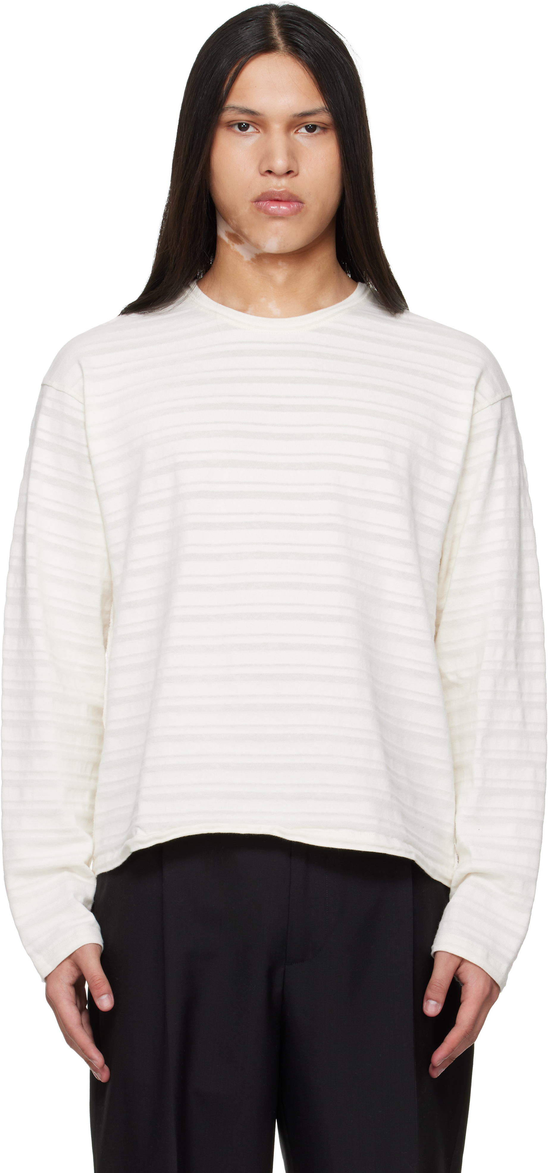 Off-White Round Neck Sweater