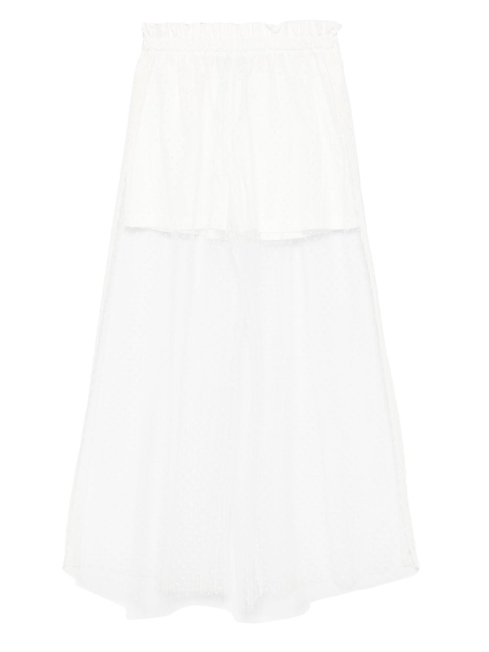 Wide-leg trousers - White