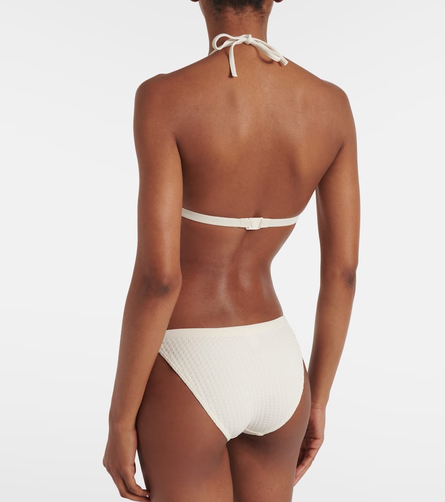 Extra jacquard bikini top