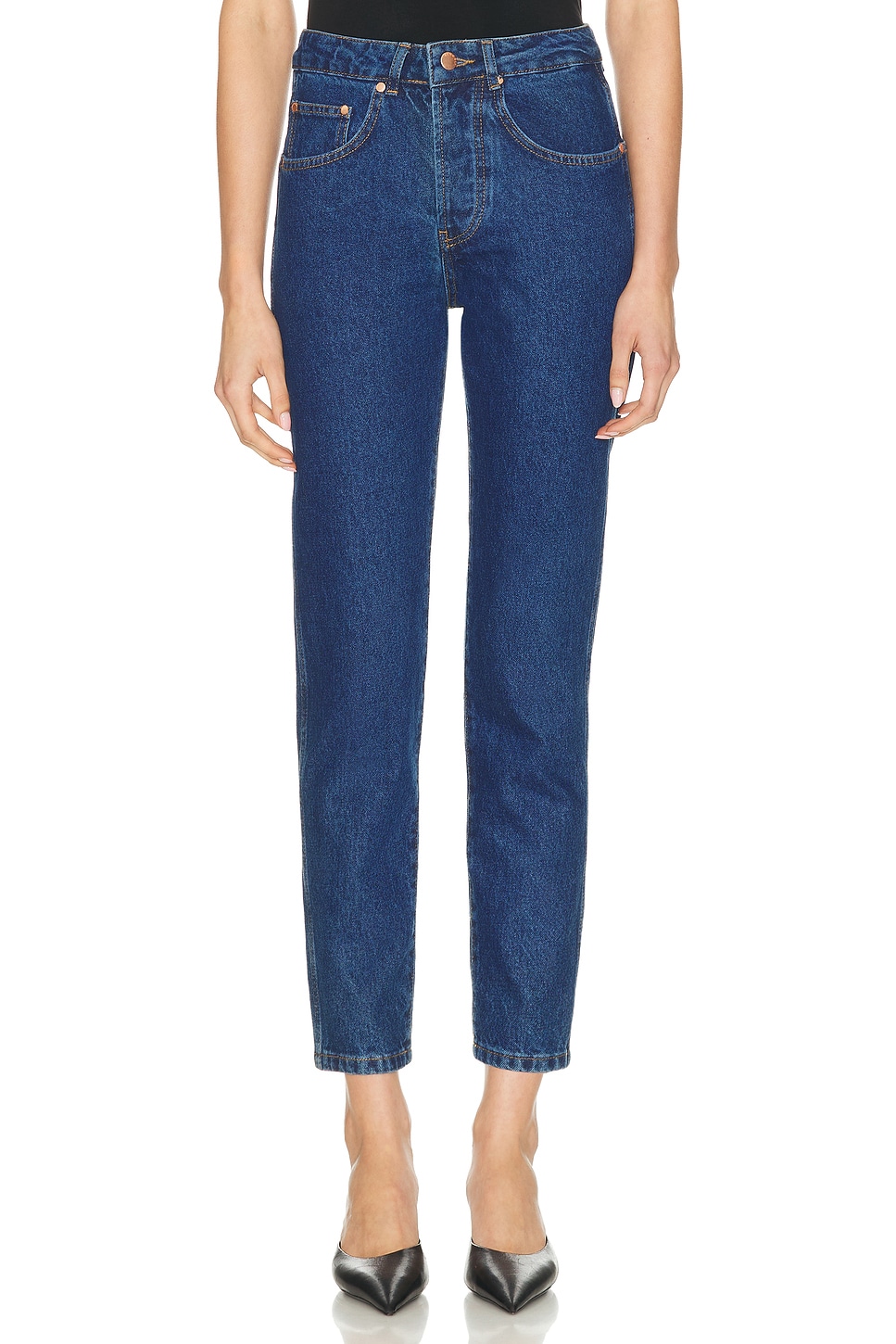 RENGGLI Slim Leg in Deep Indigo - Blue. 34 also , 25, 26, 27, 28, 29, 30, 31