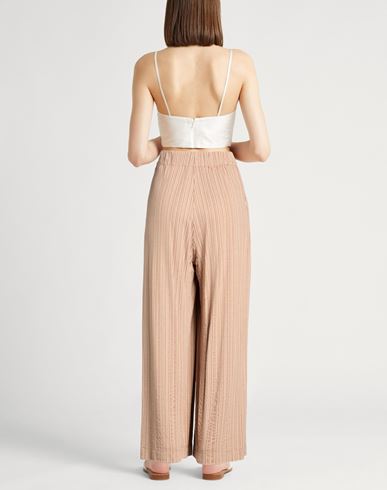 Chocolat Woman Pants Camel Size 4 Viscose, Elastane