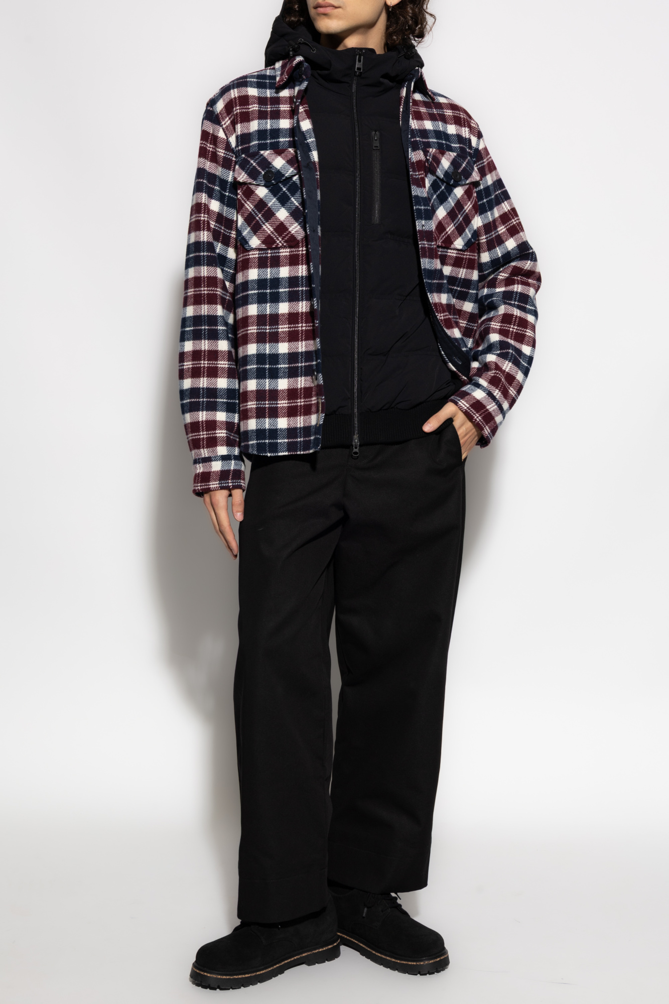 Plaid Patterned Shirt, Men's, Multicolour