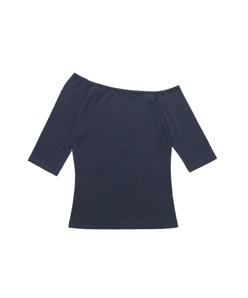 Plastic Kiss One-Shoulder Top F26QB051