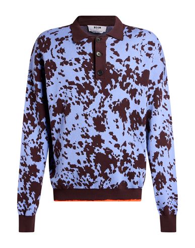 Man Sweater Lilac Size M Cotton