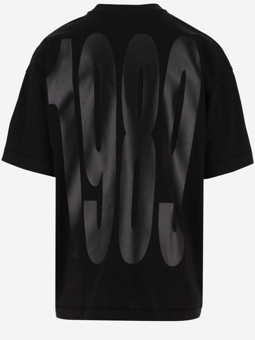 Cotton T-shirt With Print