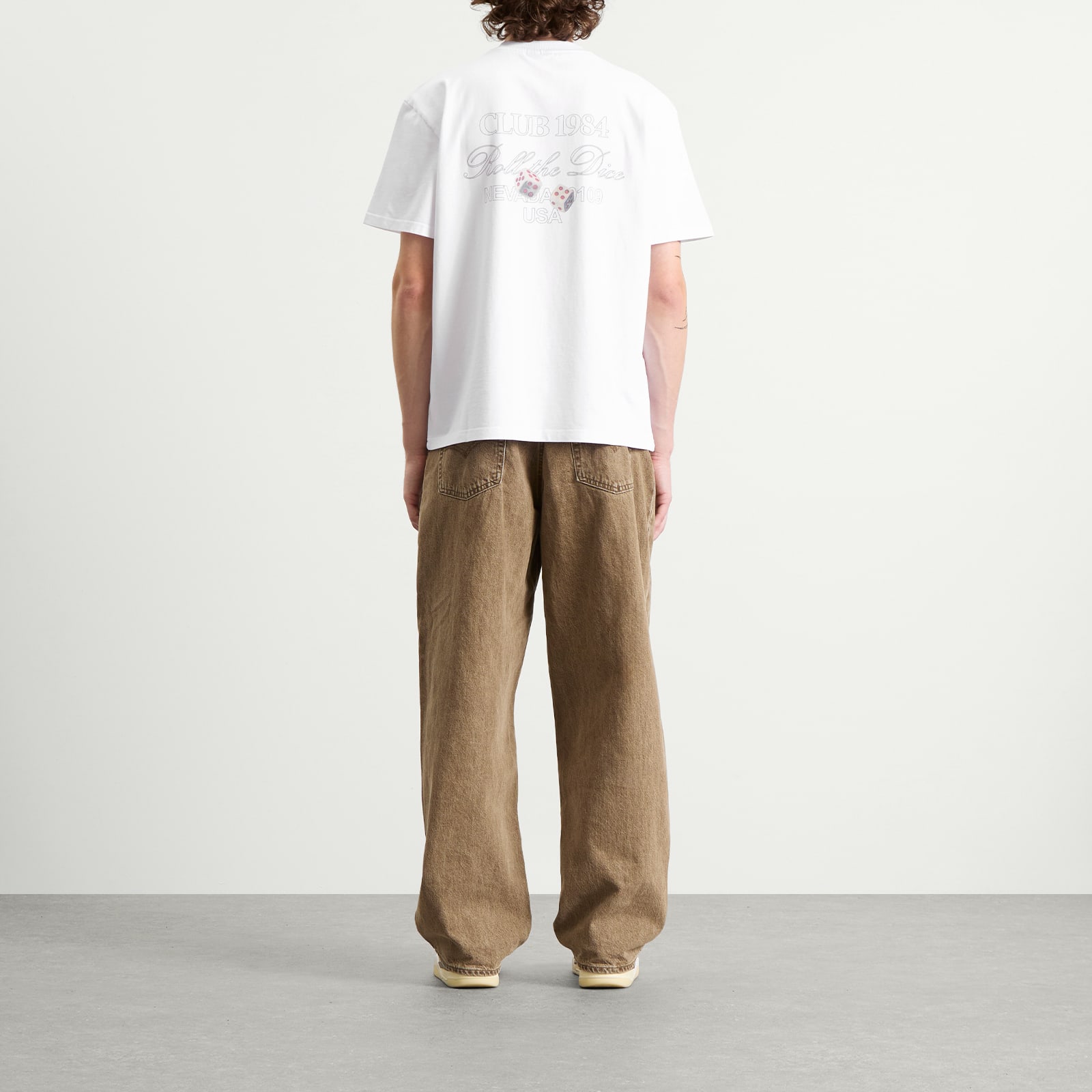 Men's Roll The Dice T-Shirt White