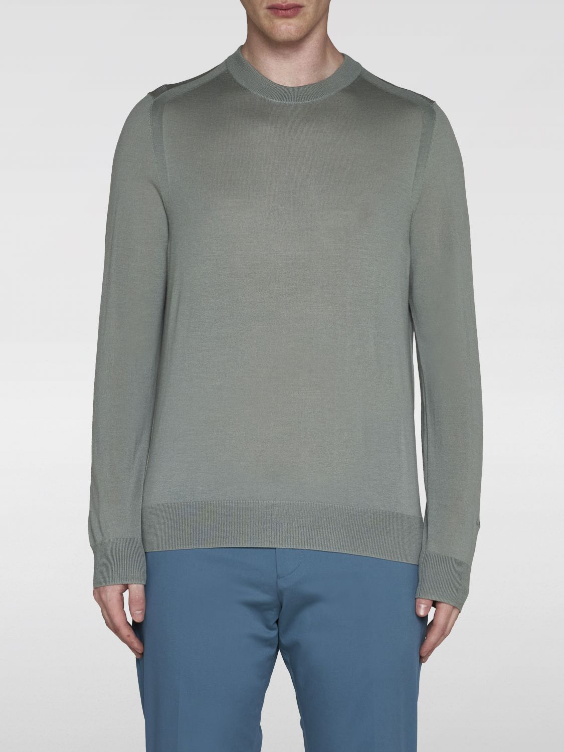Sweater Men color Green