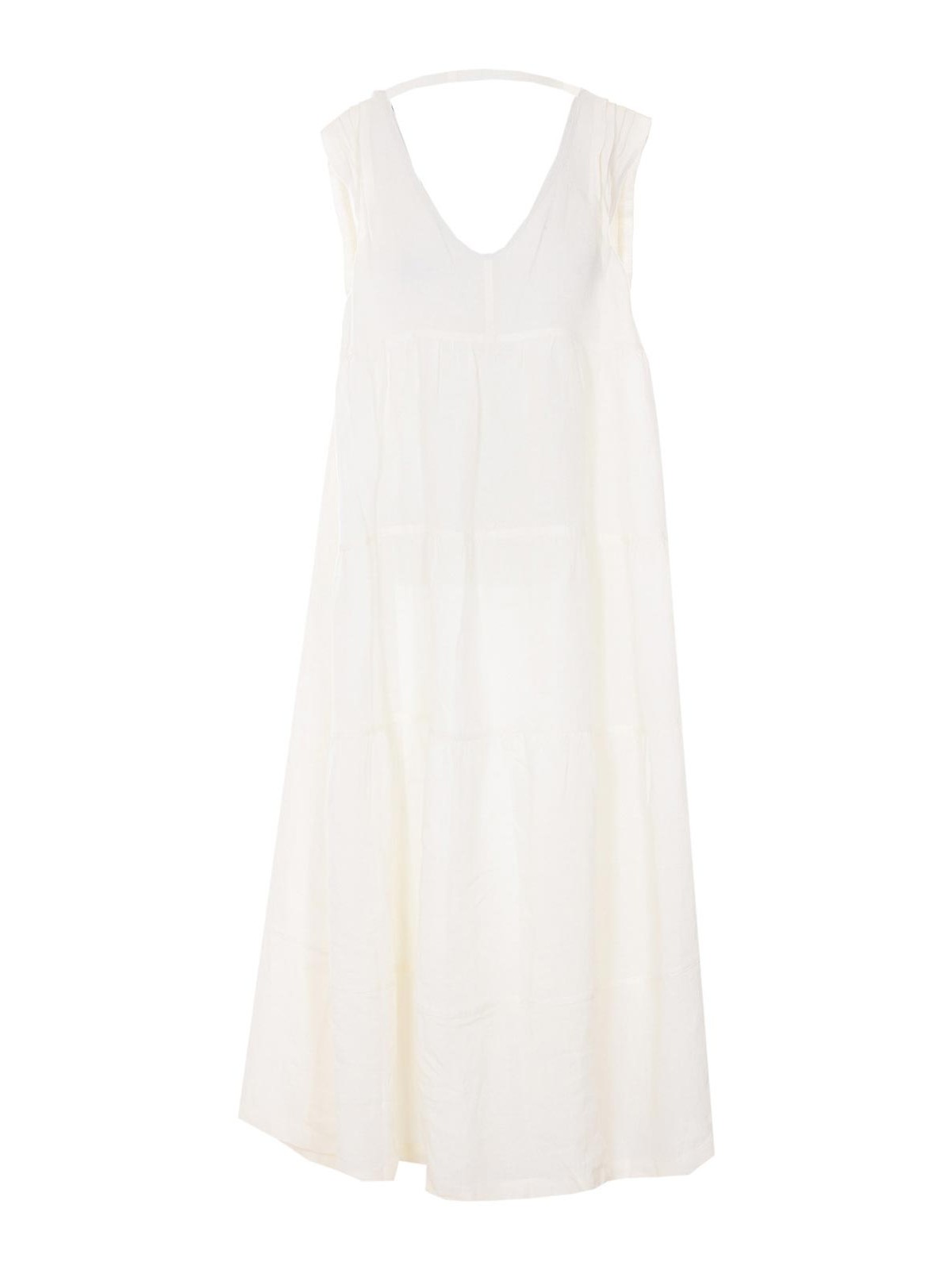Off White Long Dress