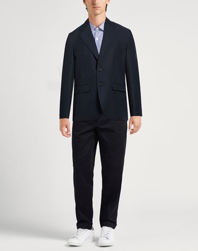 Man Blazer Midnight blue Size 38 Polyester