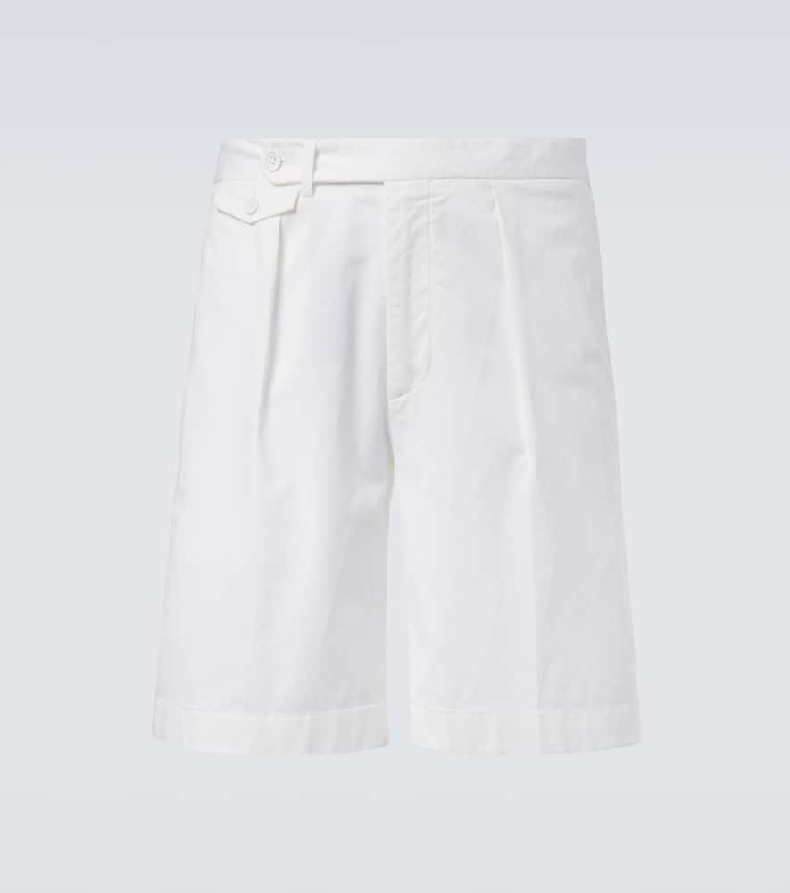 Cotton-blend shorts
