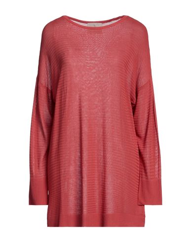 N. o.w. Andrea Rosati Cashmere Woman Sweater Coral Size M Viscose