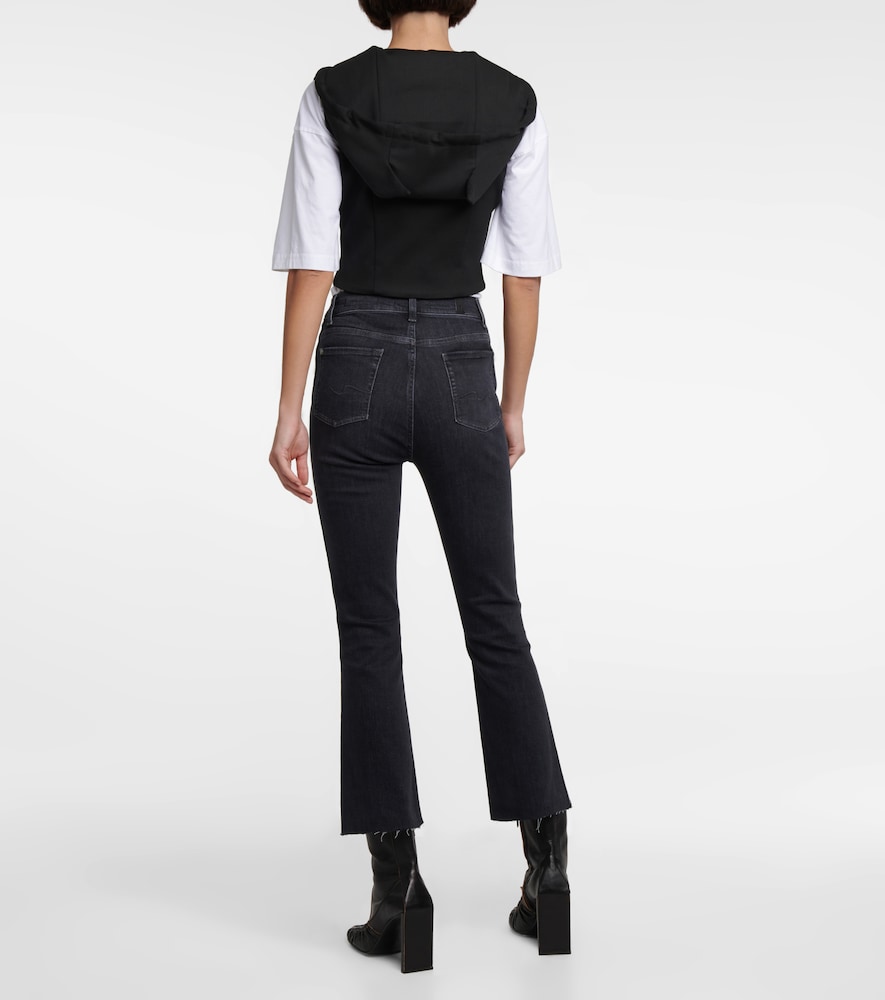 7 For All Mankind Slim Kick high-rise jeans