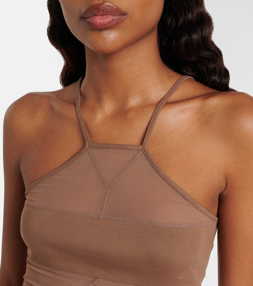 SL Combo semi-sheer top