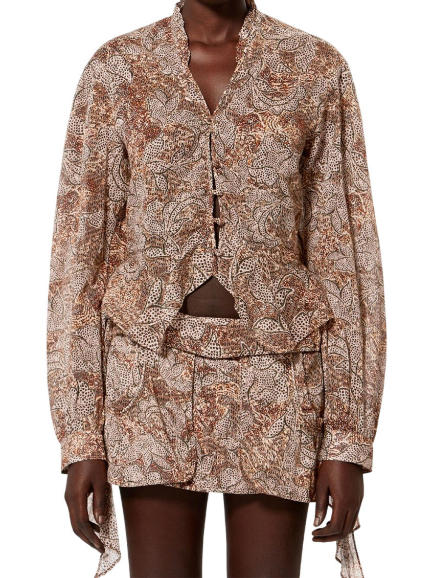 Celeny Printed Blouse