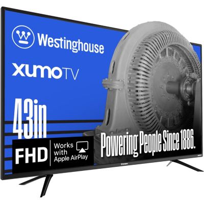 43 Inch Smart Tv Fhd 1080p Xumo Tv W Voice Remote Flat Screen Led Television W Apple Home Kit Wi Fi Mobile Connectivity
