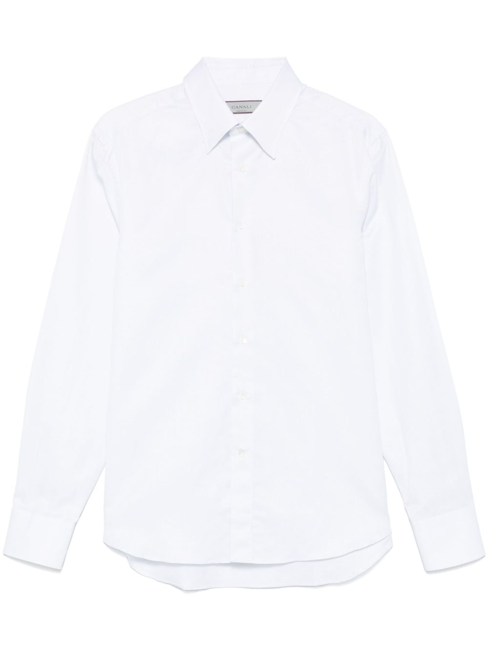 Classic-collar shirt - Neutrals