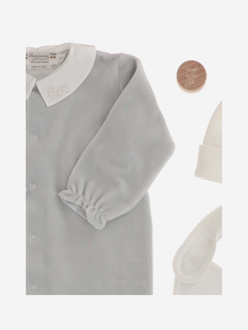 Boys Blue Babygrow Gift Set