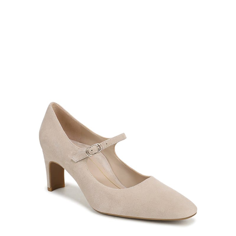 Women's Samira Maryjane Dress Pump Shoes (Lucid Beige Suede)