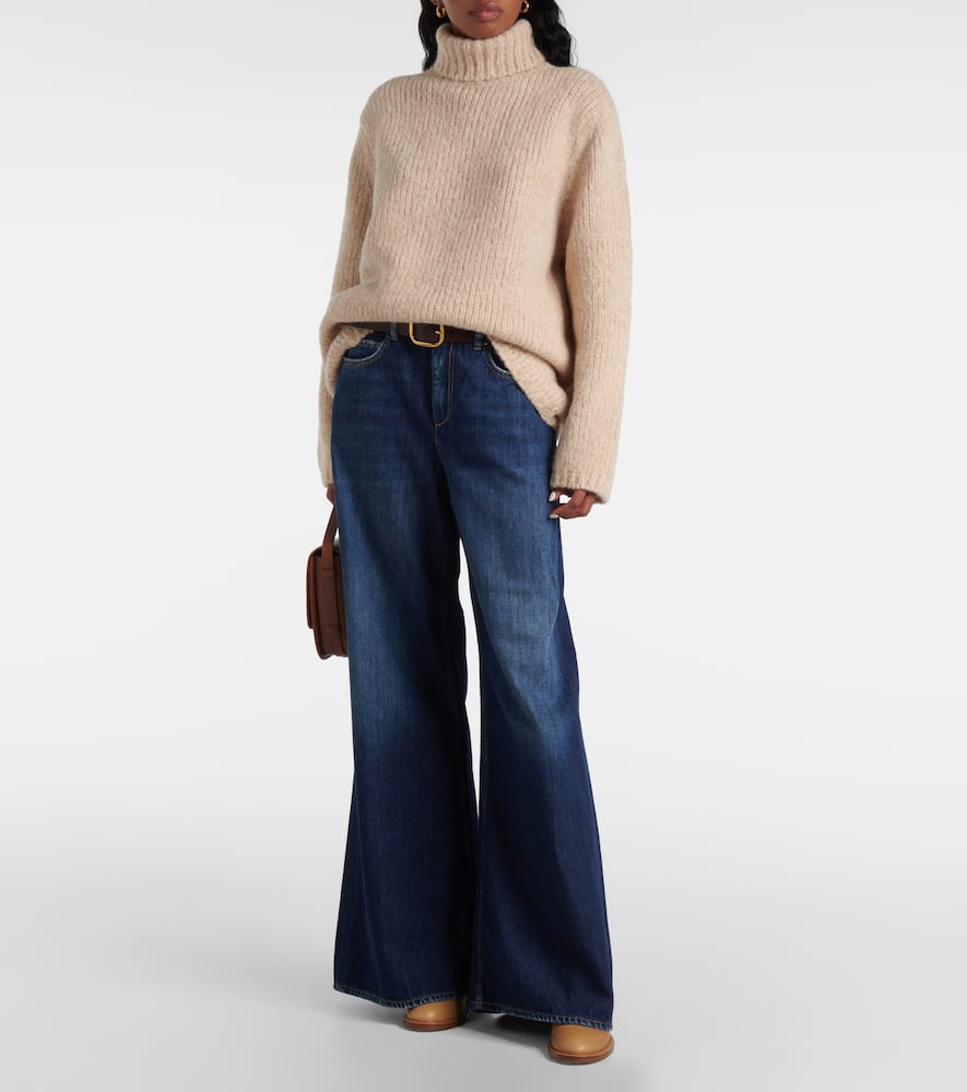 Soft Happiness wool-blend turtleneck sweater