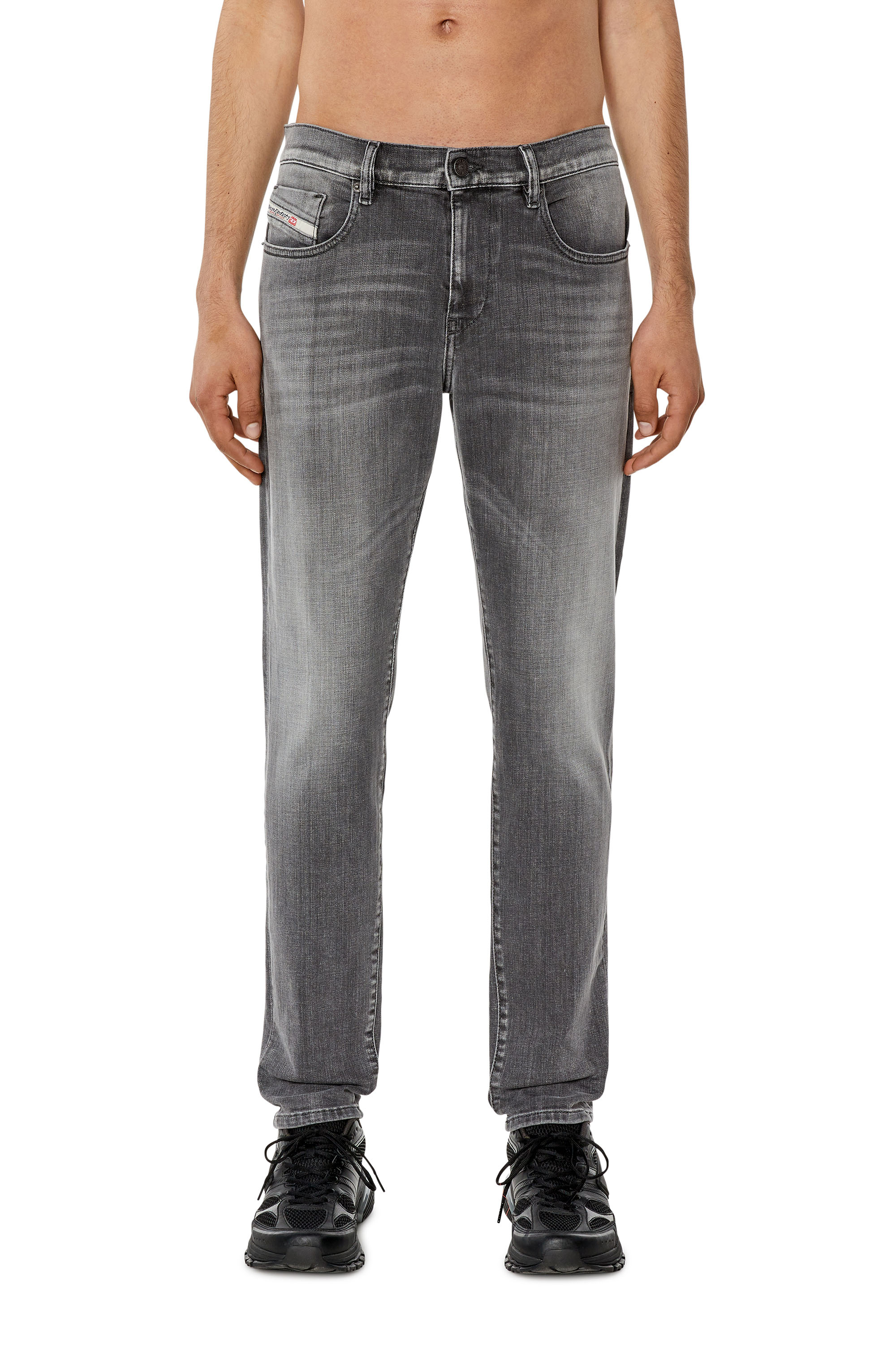 2019 D-Strukt low-rise slim-fit jeans - Blue