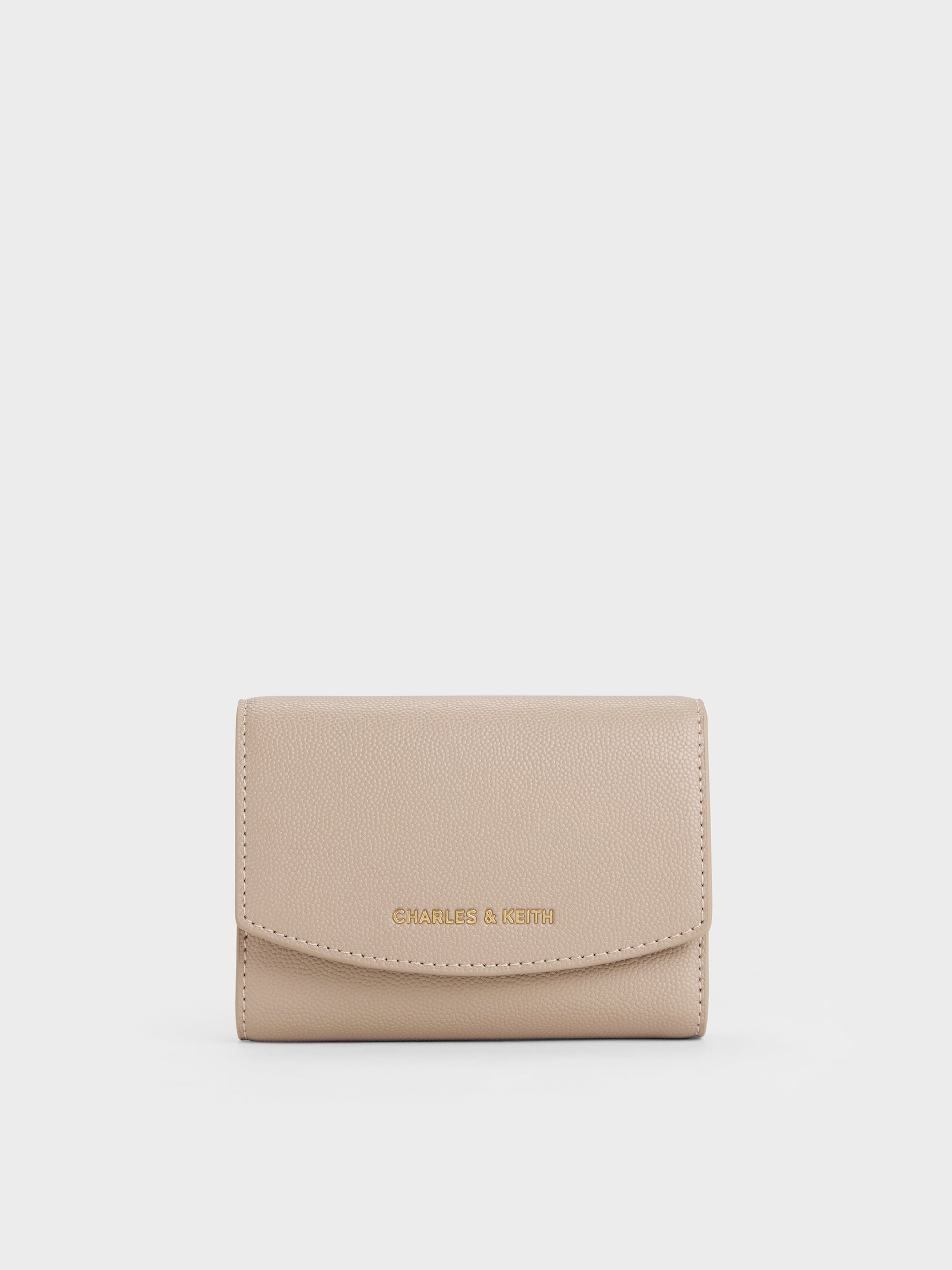 Charles & Keith - Briony Curved Flap Wallet
